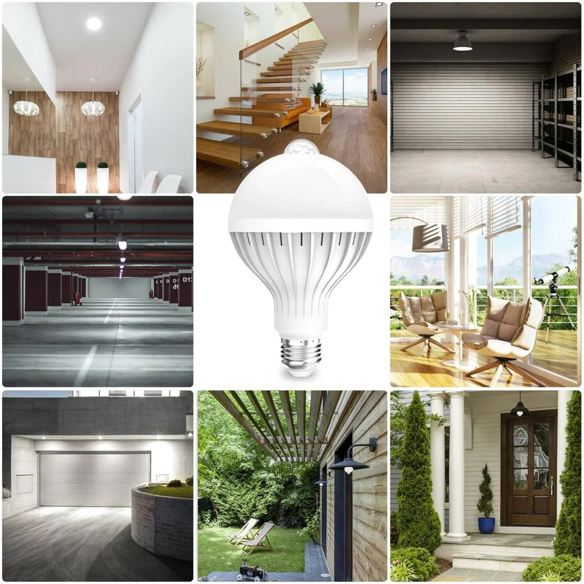 Ultralight LED Bulb Sensor E27 8.5W - Smart Detection Lighting (UTL-11A806-Q1M) - Image 6