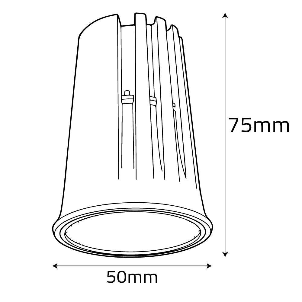 LED COB Bulb Light 12W CRI95 - Deep Anti-Glare Lighting (BR3772) - Image 6