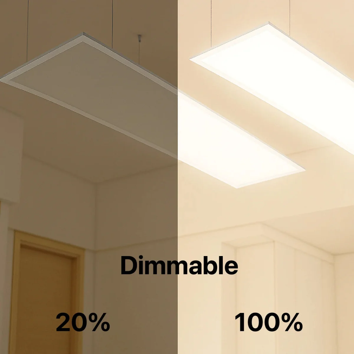 LED Dimmable Pendant Panel Light 40W 30x120cm (SL-PAN) – Modern and Sleek Design - Image 3