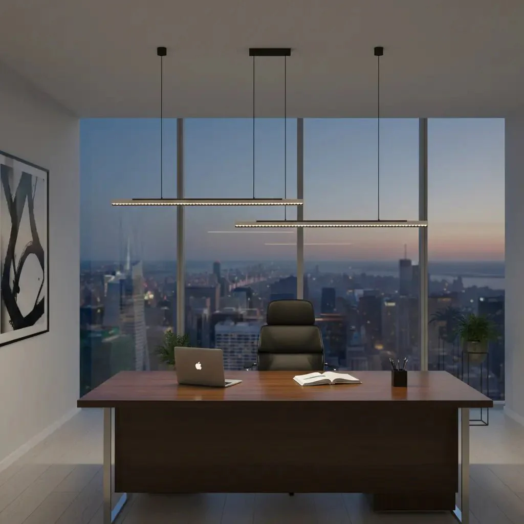 LED Double Linear Suspended Pendant Light 40W (BR4868) - Image 3