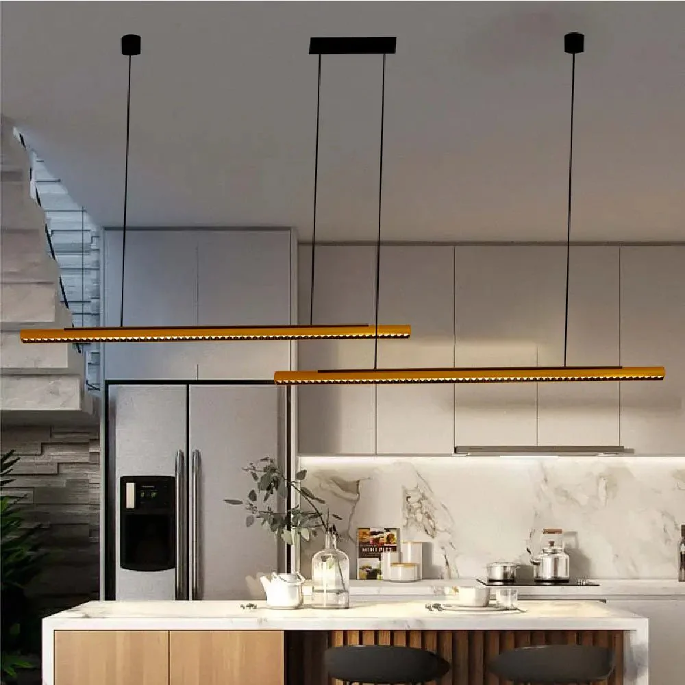 LED Double Linear Suspended Pendant Light 40W (BR4868) - Image 4