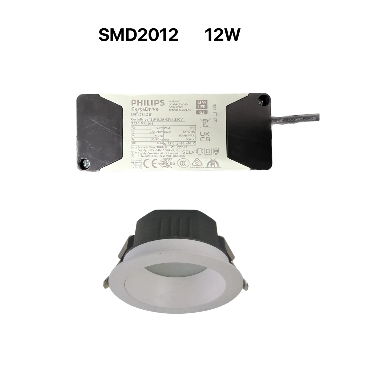 LED DOWN LIGHT (UTL-SMD2012) – Frosted Recessed Ceiling Light with OSRAM LED Chips & PHILIPS Driver - Image 11