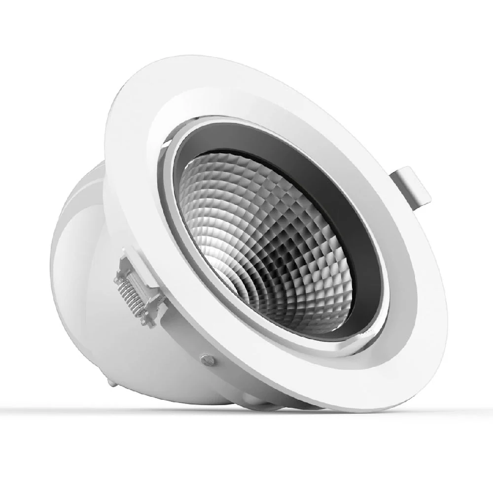 UltraLight Recessed Adjustable LED Ceiling Light (BR6244) | 45W Indoor Lighting - Image 6