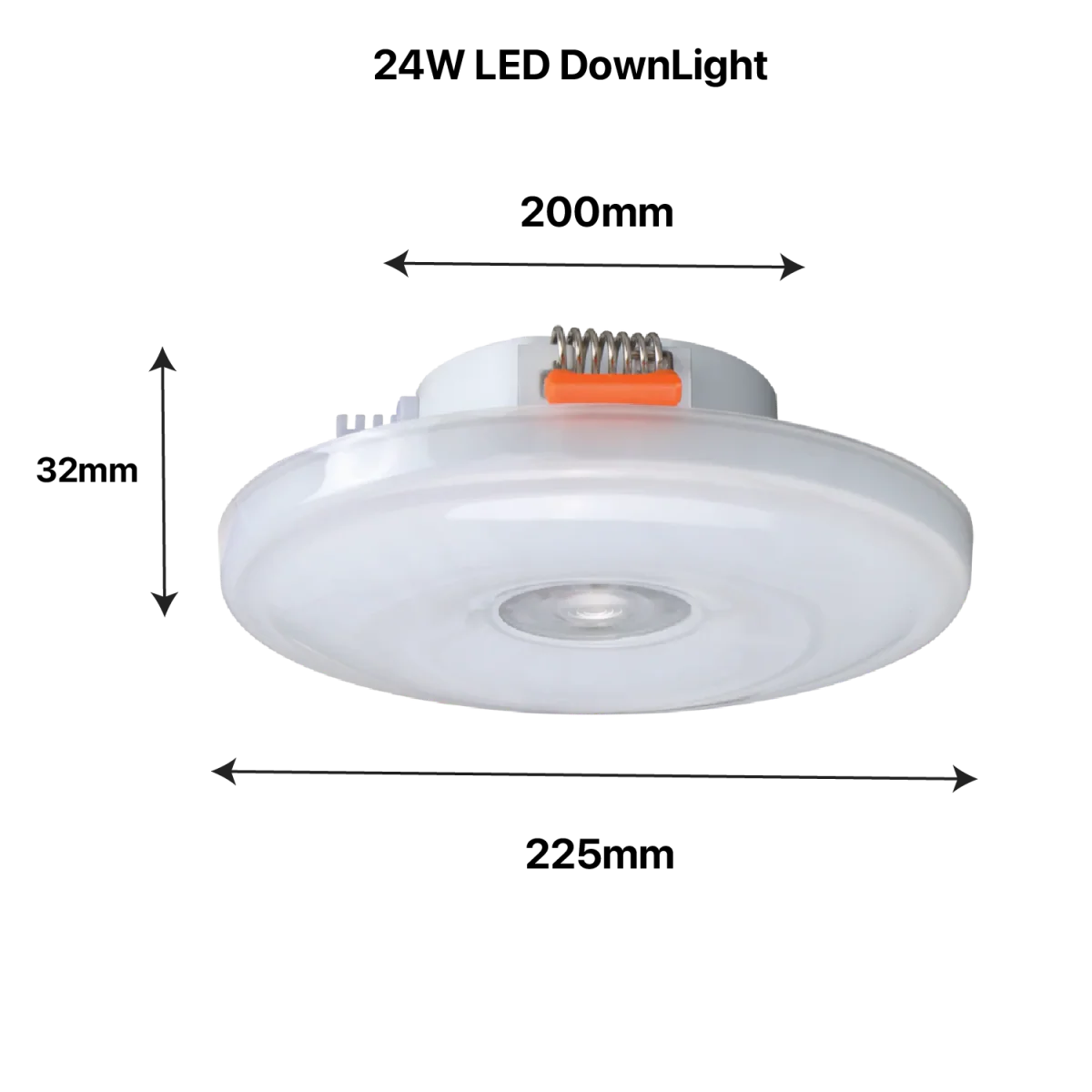 LED Downlight (RML-62G) – Double Color SMD + COB Lighting - Image 10