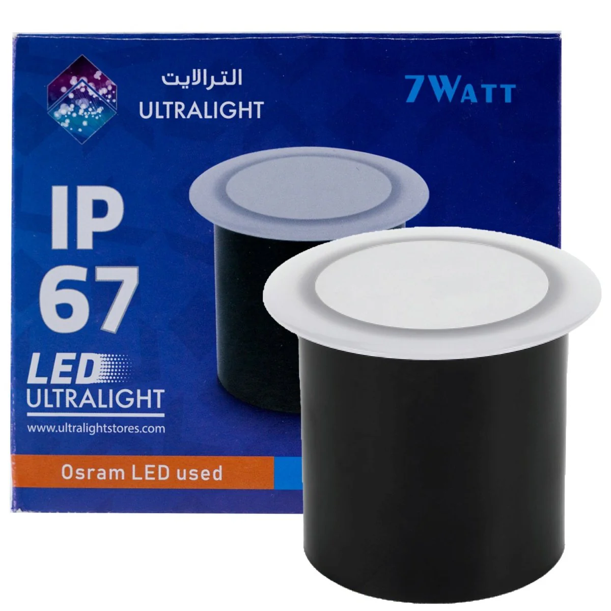 LED Edge Inground Light – IP67 Outdoor Spot with OSRAM & PHILIPS (BD831) - Image 3