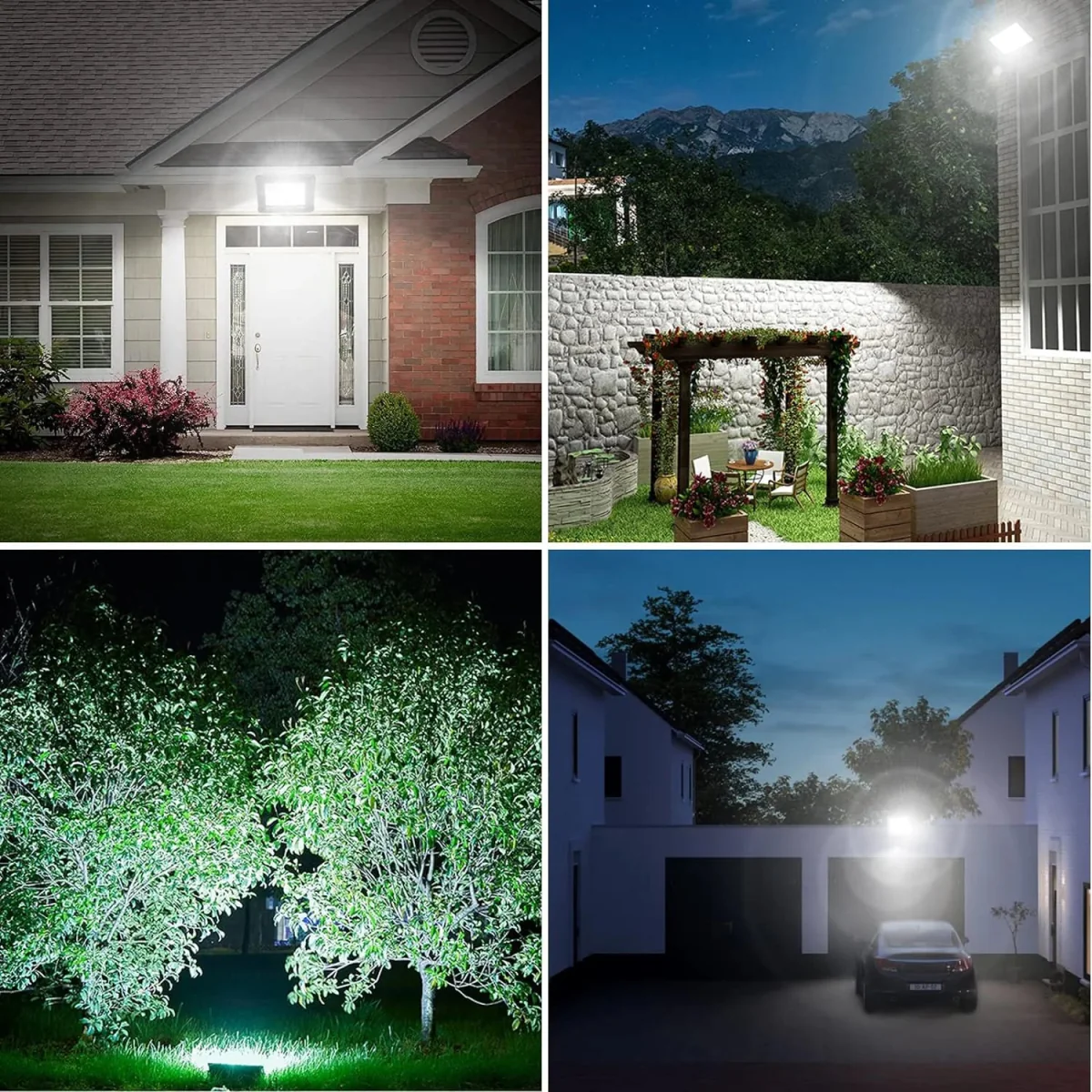 LED Flood Light with Solar (SFL-30W) - 30W Solar-Powered Floodlight with 60000mAh Battery - IP65 Waterproof - Image 6
