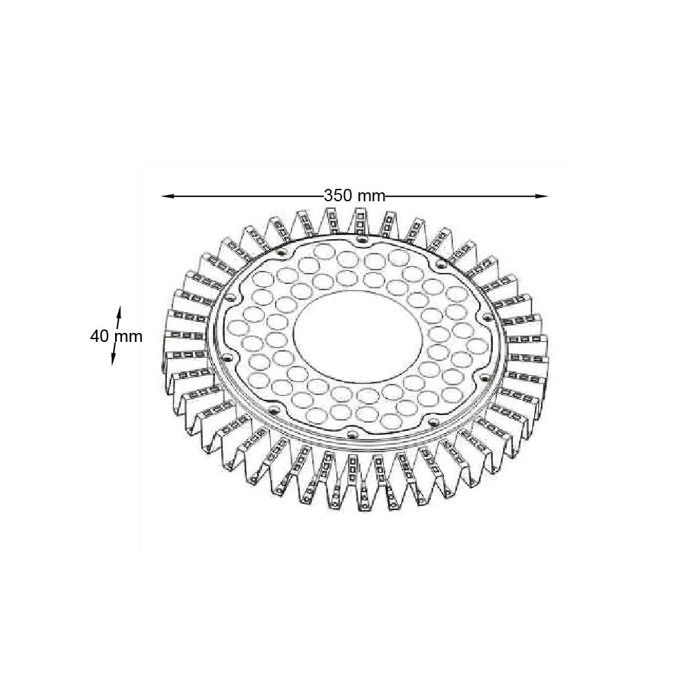 Ultralight LED High Bay Light (CHUFO150BAW) - Image 4
