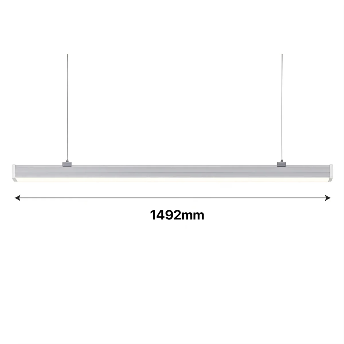 LED Linear Pendant Light 66W (TRUNK-L200) – High-Efficiency Indoor Lighting - Image 8