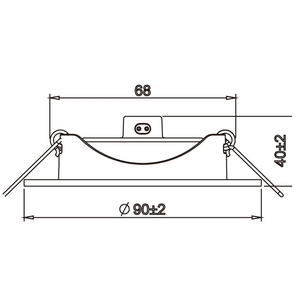 Ultralight LED Rotatable Dimmable Downlight 5.5W (UTL-K7) - Image 9