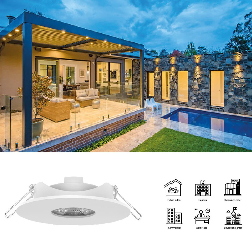 Ultralight LED Downlight - Weatherproof Samsung LED Lighting (UTL-KD-RD) - Image 7