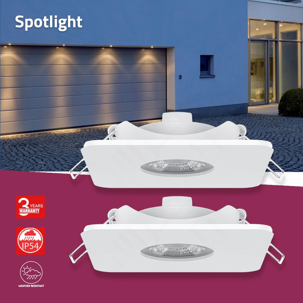 Ultralight Outdoor Downlight LED - IP54 Weather Resistance (UTL-KD-SQ) - Image 4