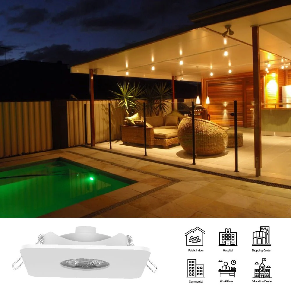 Ultralight Outdoor Downlight LED - IP54 Weather Resistance (UTL-KD-SQ) - Image 6