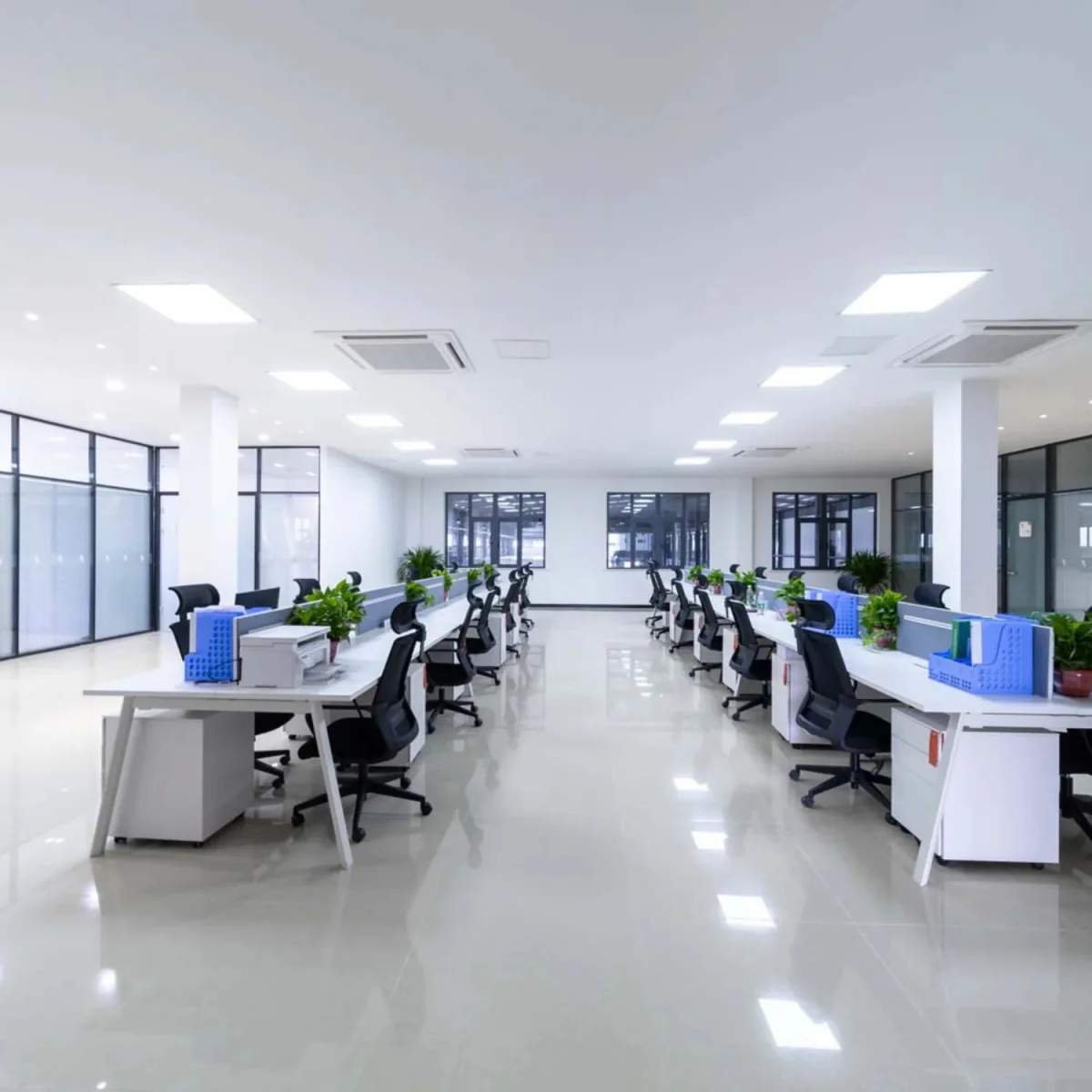 LED Panel Light 36W (SH-PL66HT) - Ultra-Slim Aluminum Frame for Office and Home Ceilings - Image 3