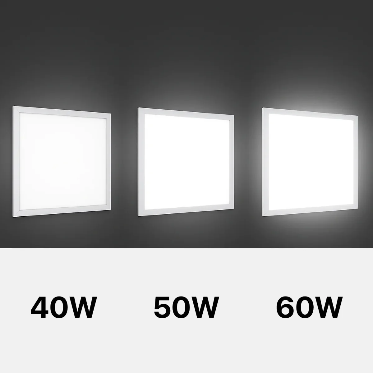 LED PANEL LIGHT (SD600 VS) – 3 Power Change 40W+50W+60W, High CRI>95, 3 Years Warranty - Image 5