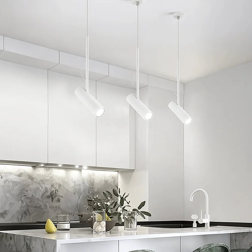 LED Pendant Light 4W (1096D01) – White Modern Indoor Lighting - 6500K Daylight - Image 3
