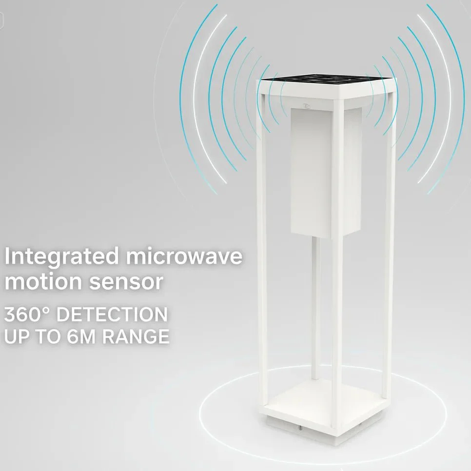 Modern LED Solar Bollard Light 2.2W IP54 (H6053) - Philips LED Chip - Image 6