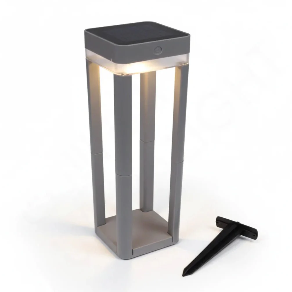 LED Solar Bollard Light 3W (UTL-P9080) - IP44 Weatherproof