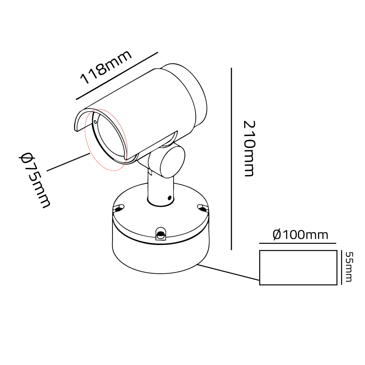 LED Spike Light 15W IP65 (BR234) – Flexible Outdoor Spike & Bollard Combo Light with Rotating Joint - Image 15