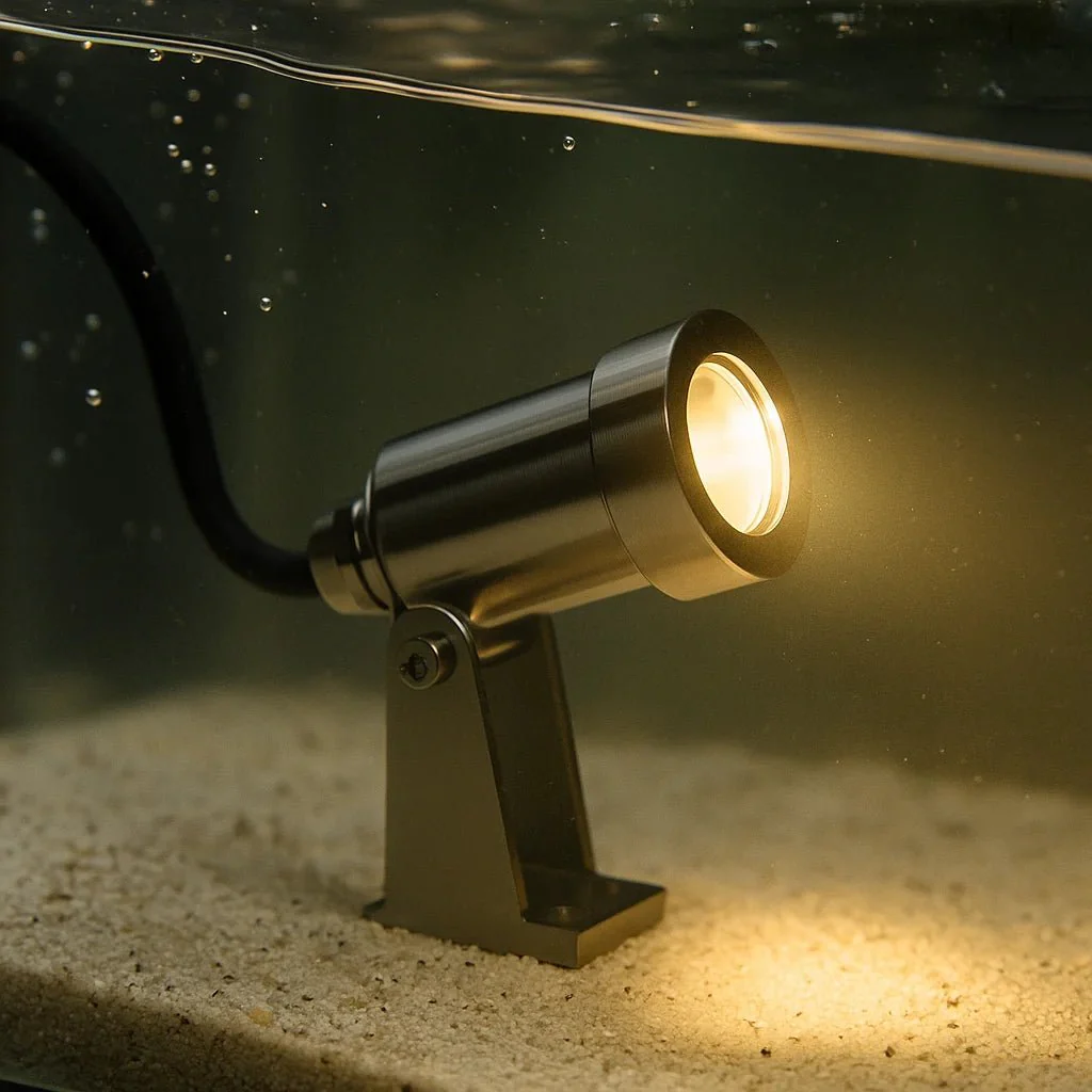 LED Underwater Light 2W 24V (WY-SW35S) – Durable - IP68 Waterproof - Image 2