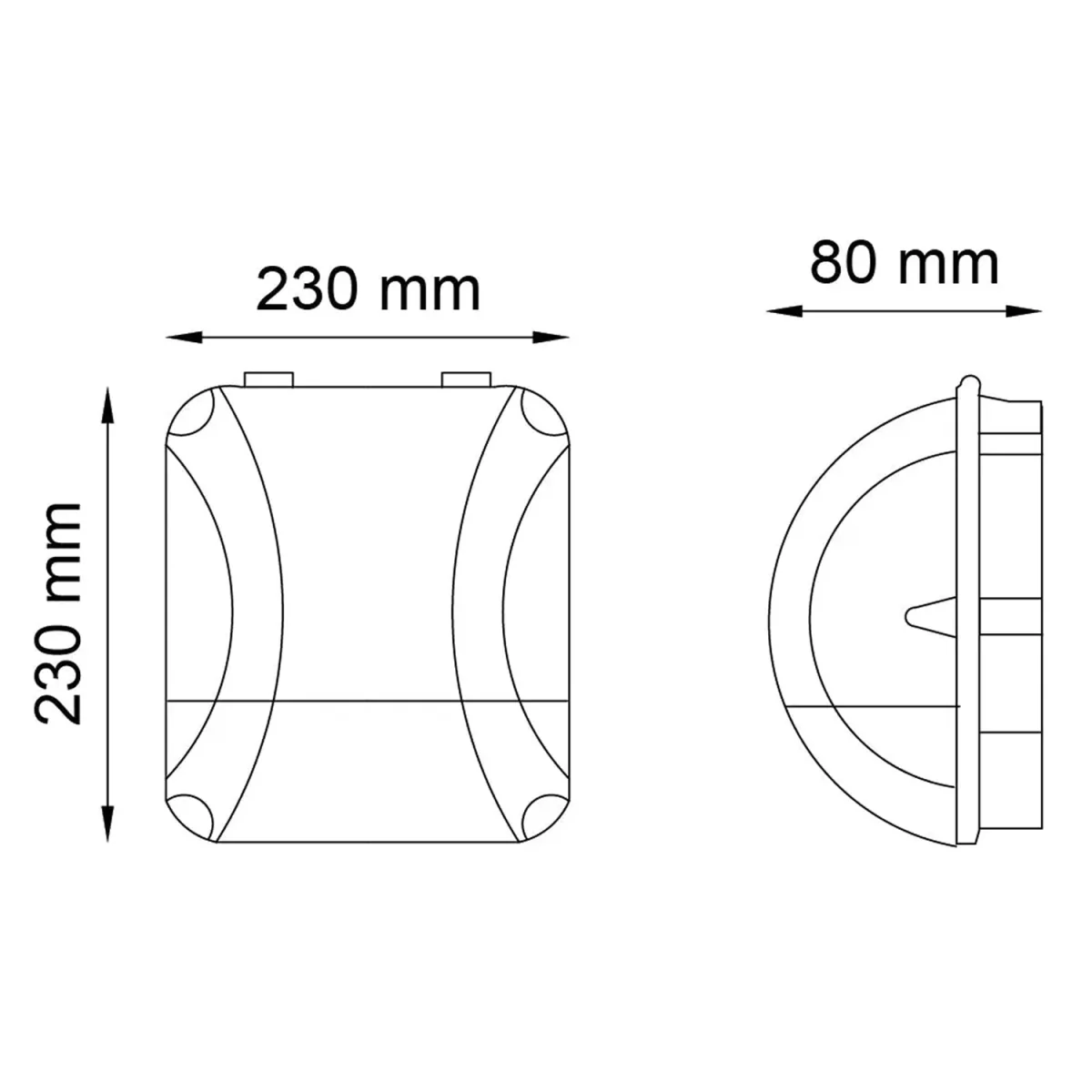 Ultralight LED Wall pack light (0017) - Image 9