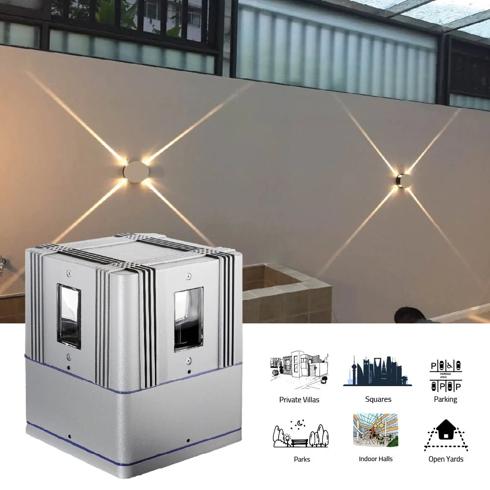 Ultralight LED X Wall Light (G185) - Image 4