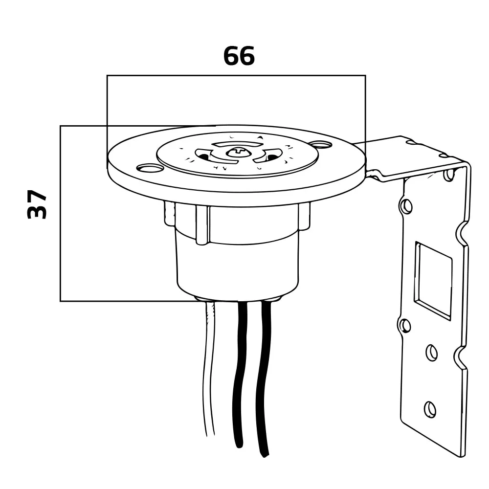 Base for Light-Control Sensor Photocell ST305-3 (ST305-4) - Image 6