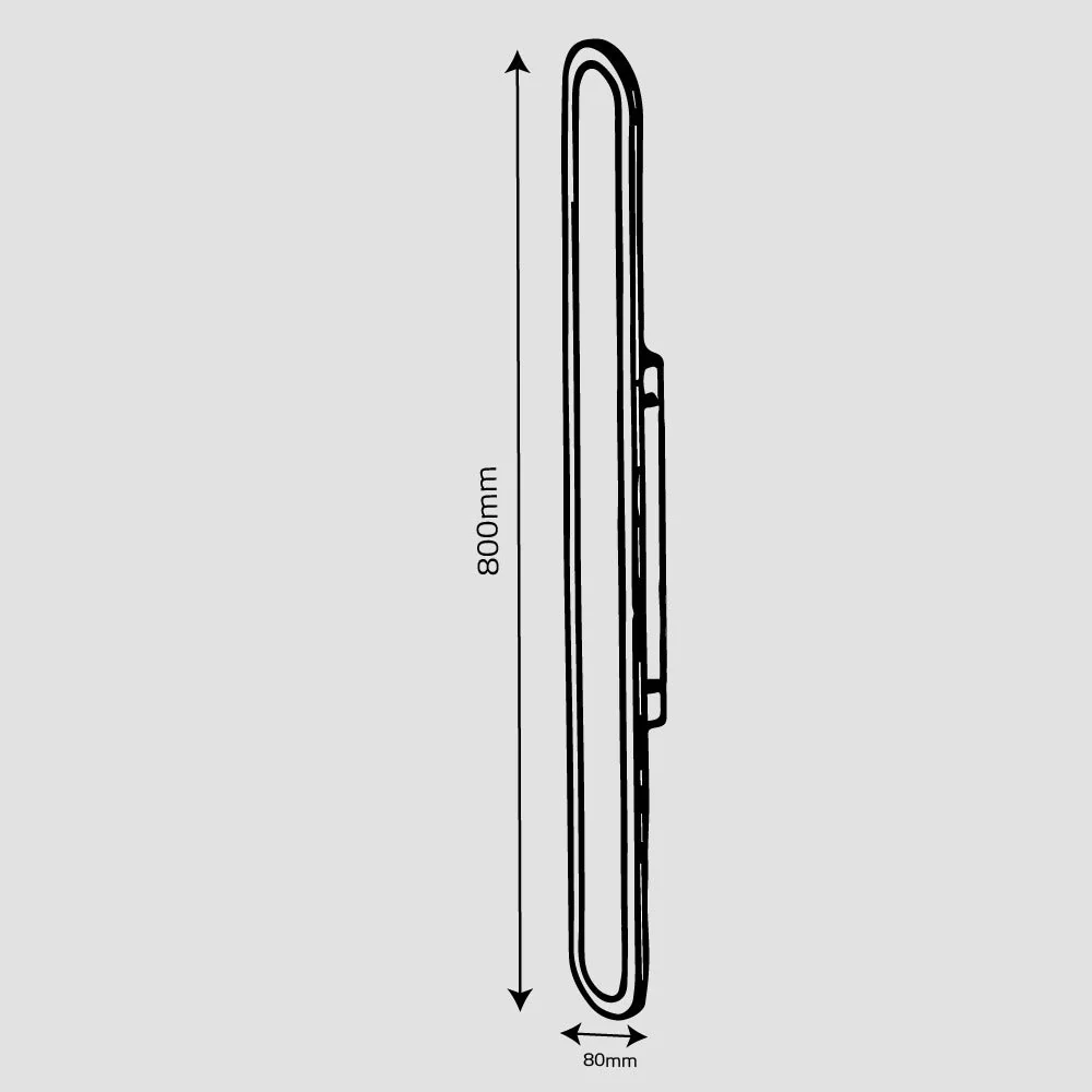 Ultralight Linear LED Wall Light 20W - Multiple Modern Design (BR7126) - Image 7