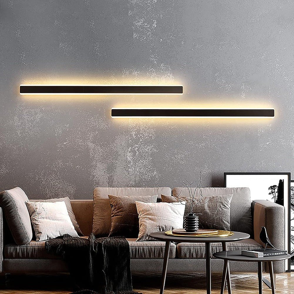 Ultralight Linear LED Wall Light 20W - Multiple Color (BR7125) - Image 2