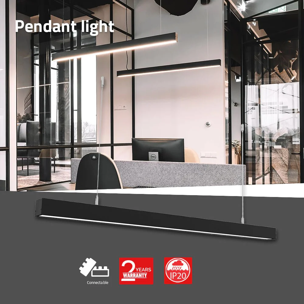 Ultralight Linear Pendant Light With Connectors - Modern Lighting (UTL-LMA1) - Image 5
