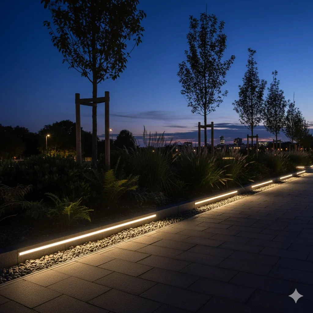 LINEAR UNDERGROUND LIGHT IP67 (XGN-2107) – Connectable - Edge-Free - Outdoor Inground Lighting - Image 5
