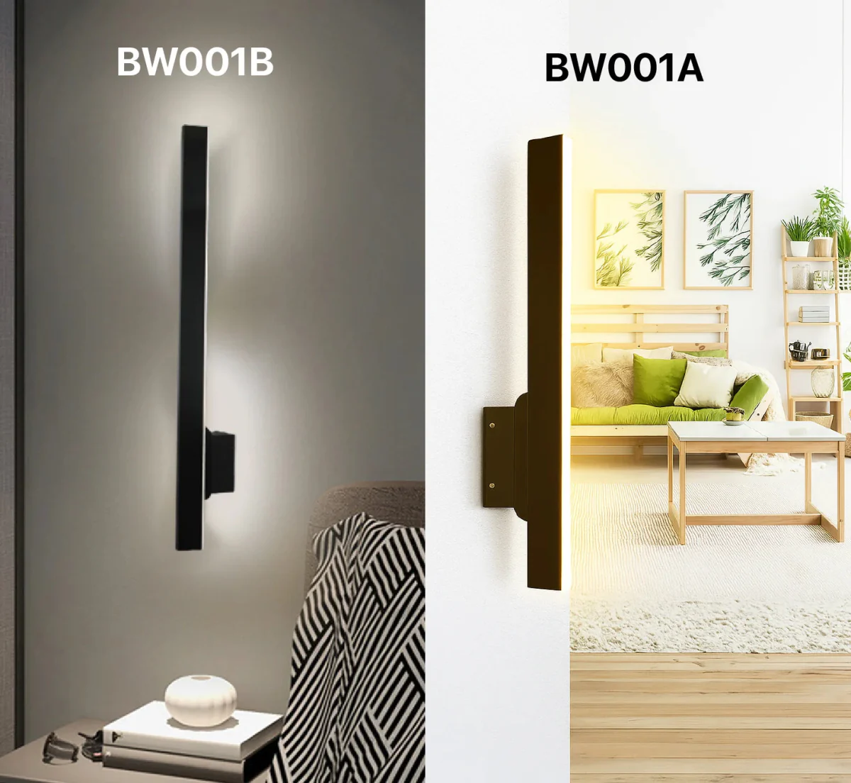 Ultralight Linear Wall Light - Modern and Elegant Lighting - Warm Light (BW001) - Image 2