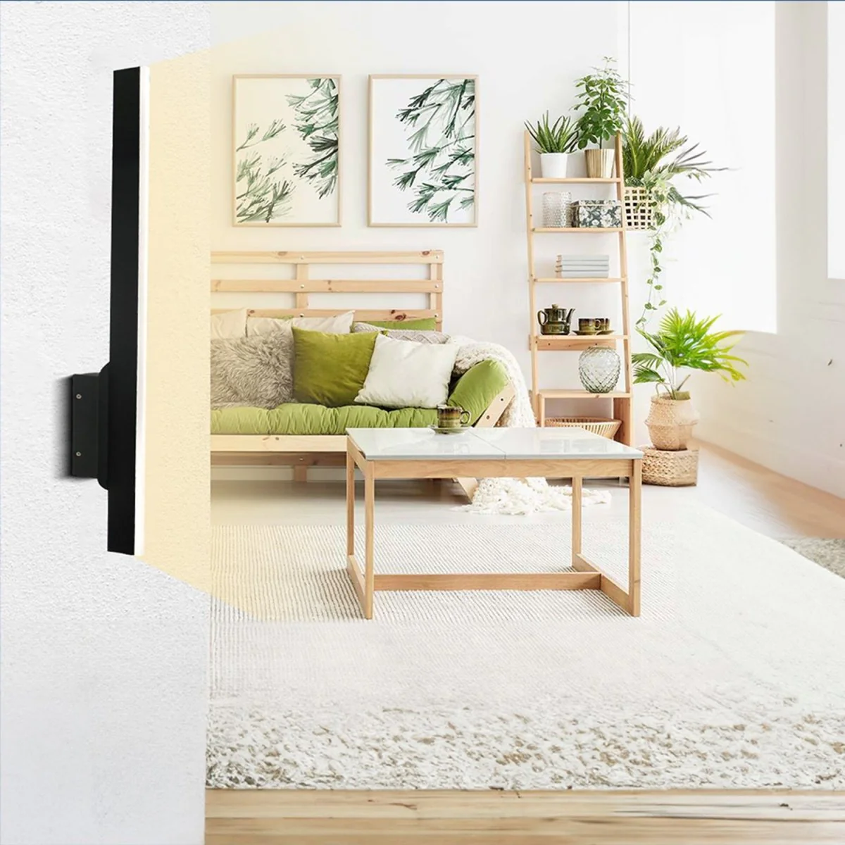 Ultralight Linear Wall Light - Modern and Elegant Lighting - Warm Light (BW001) - Image 9