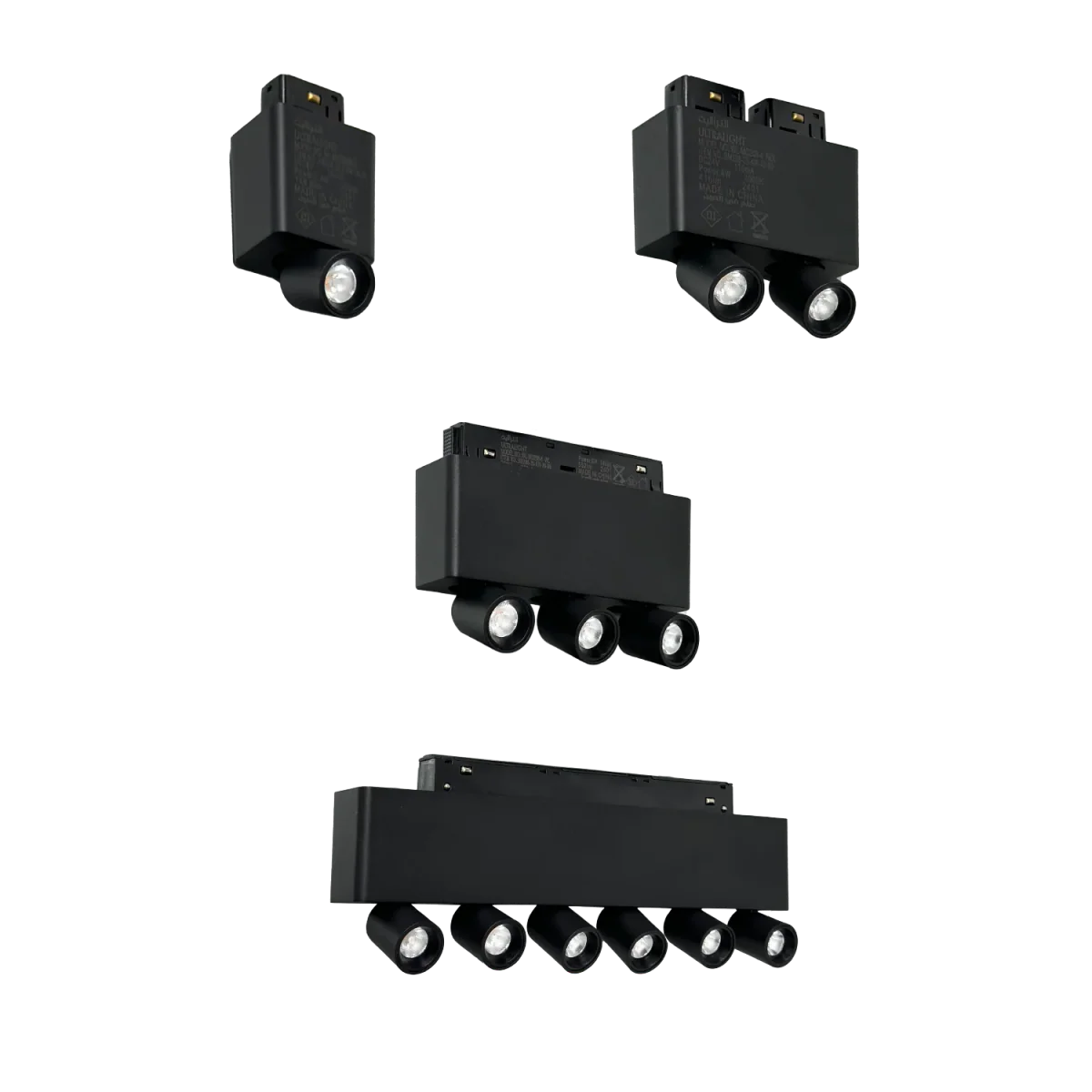 Magnetic Track Light - 360° Pop-Out LED Spotlight for Modern Interiors - Bridgelux Chip (BM208) - Image 2