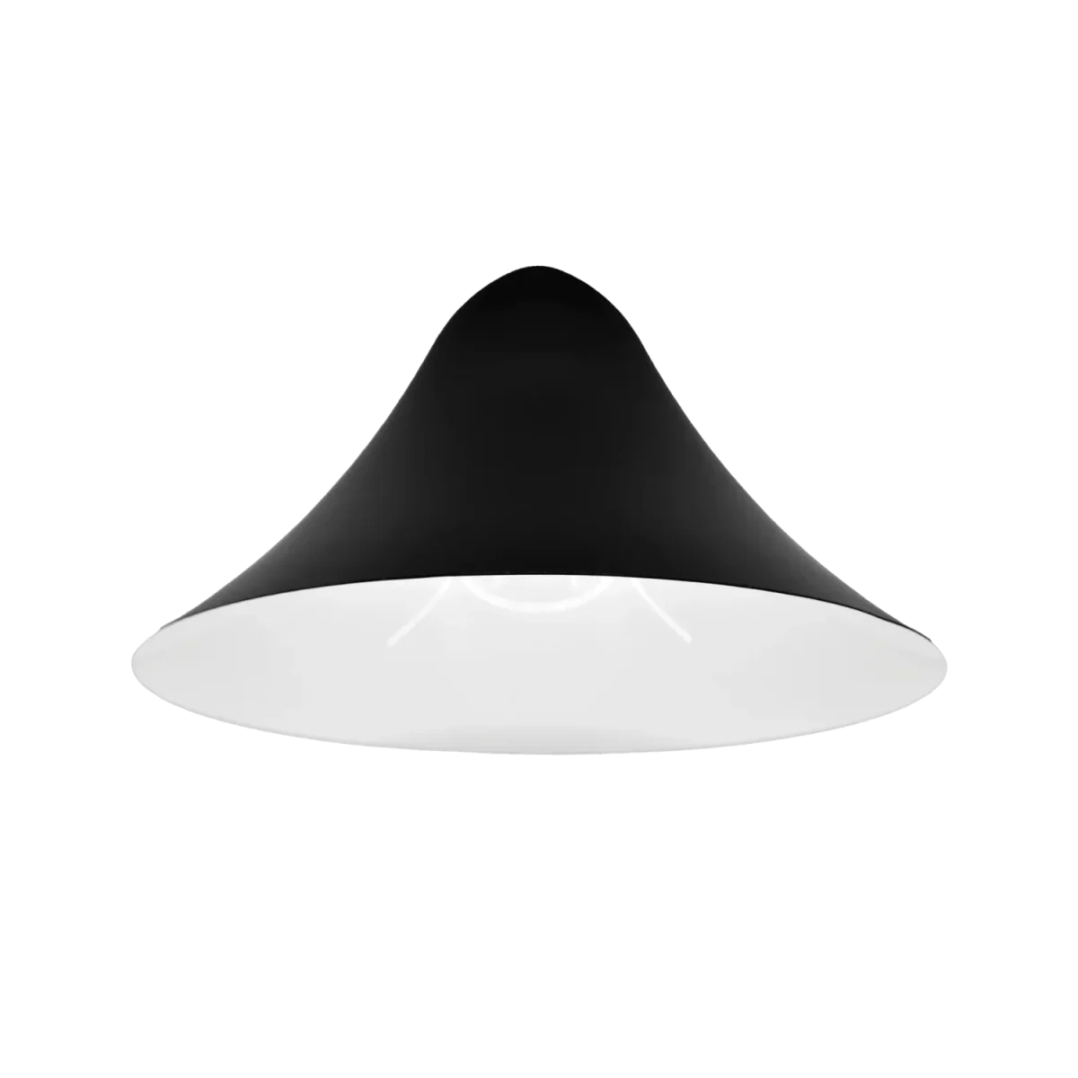 Modern High Bay Light Fixture – Cone Shape Pendant Frame with E27 Base (Q7041)