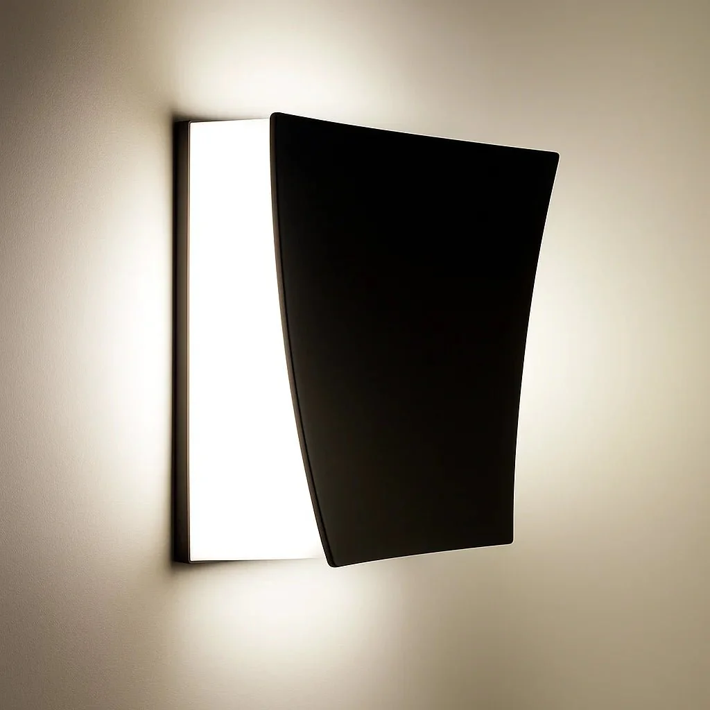 Modern LED Wall Light (R3700L) – 12W IP54 Outdoor Wall Fixture - Natural Daylight - Image 2