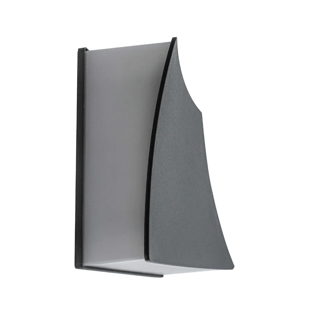 Modern LED Wall Light (R3700L) – 12W IP54 Outdoor Wall Fixture - Natural Daylight - Image 4