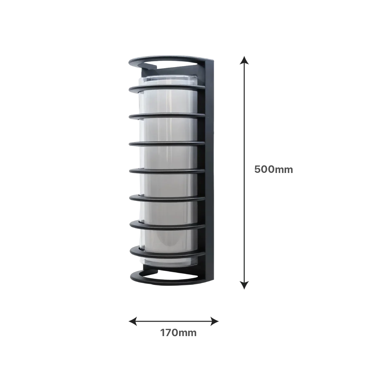 Modern Outdoor LED Wall Light (F460) – 25W IP54 Black Fixture – Stylish Outdoor Wall - Image 8