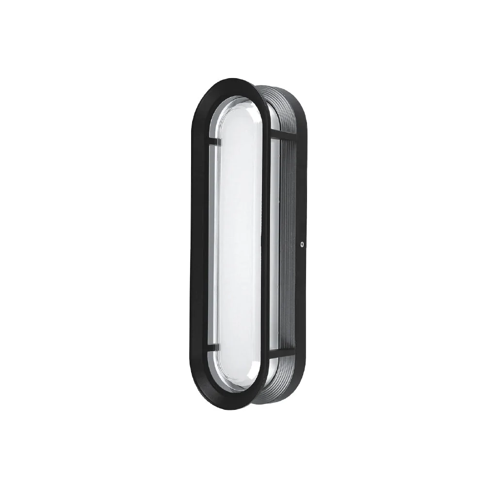 Modern Outdoor LED Wall Light – IP54 Black Fixture (GMD-Y) - Image 7