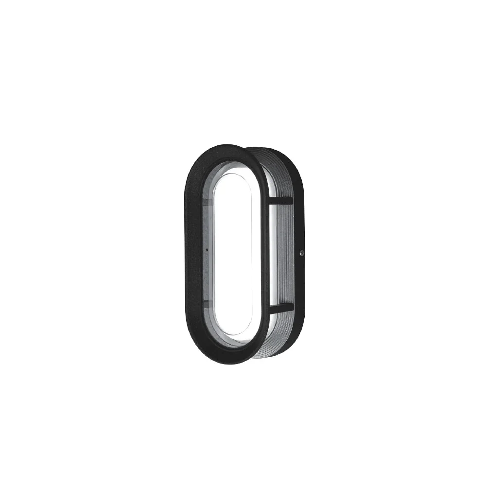 Modern Outdoor LED Wall Light – IP54 Black Fixture (GMD-Y) - Image 8