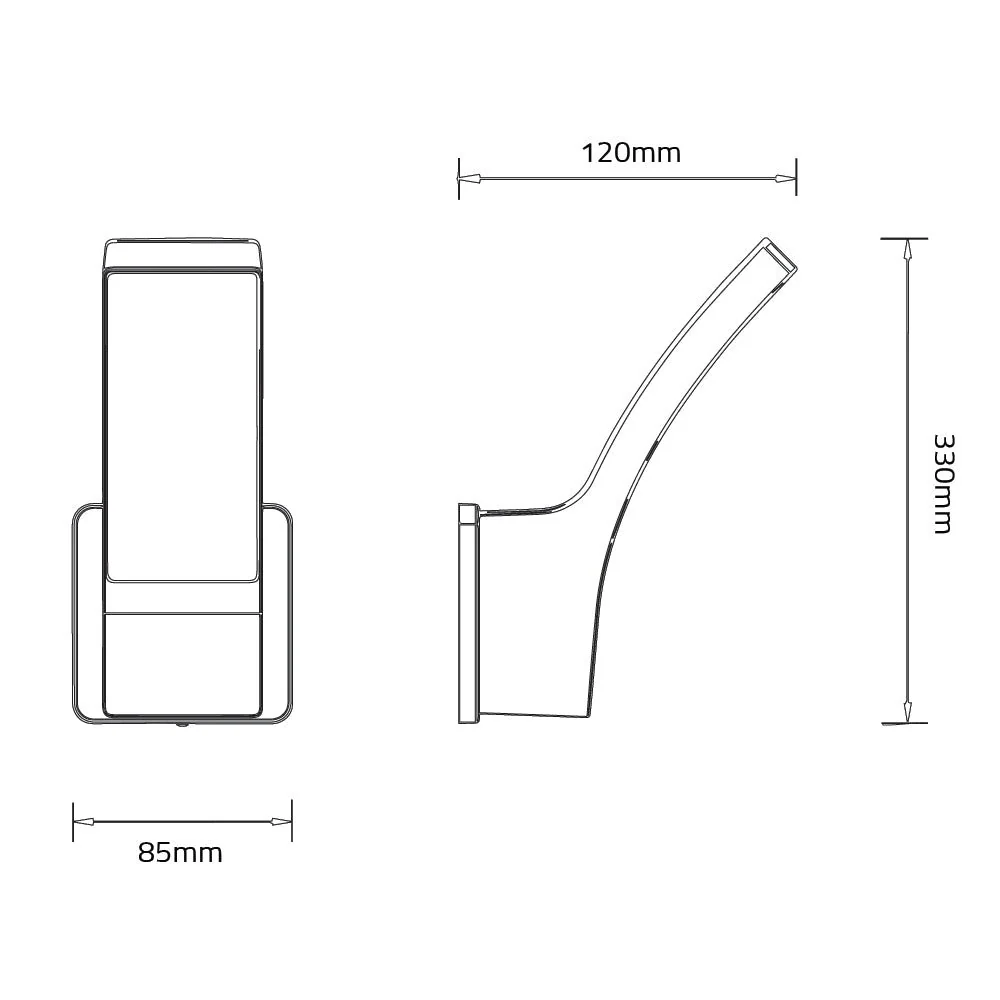 Ultralight Modern Wall Light IP54 - Osram LED (204411) - Image 5