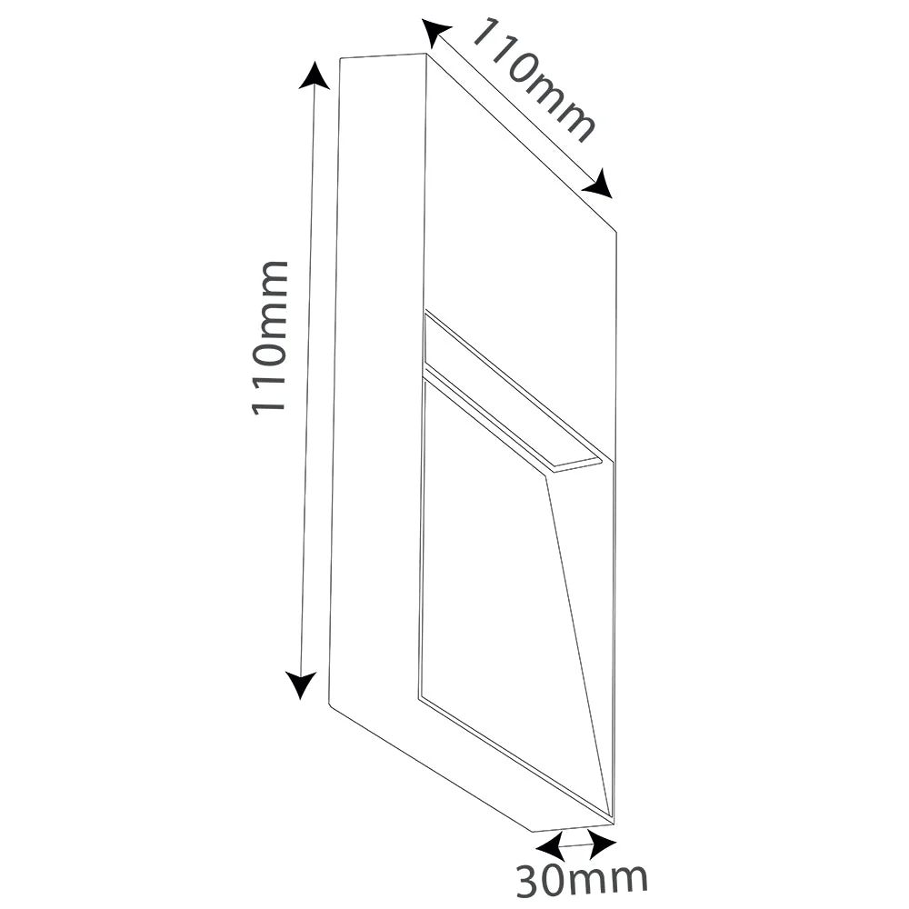 Ultralight Modern Wall Light IP54 - Multiple options (FYL0003) - Image 4