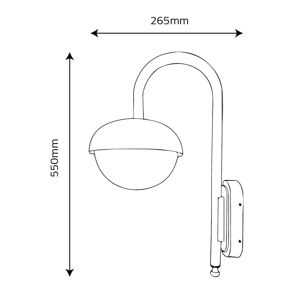 Ultralight Modern Wall Light 20W (FYL0228A) - Image 7