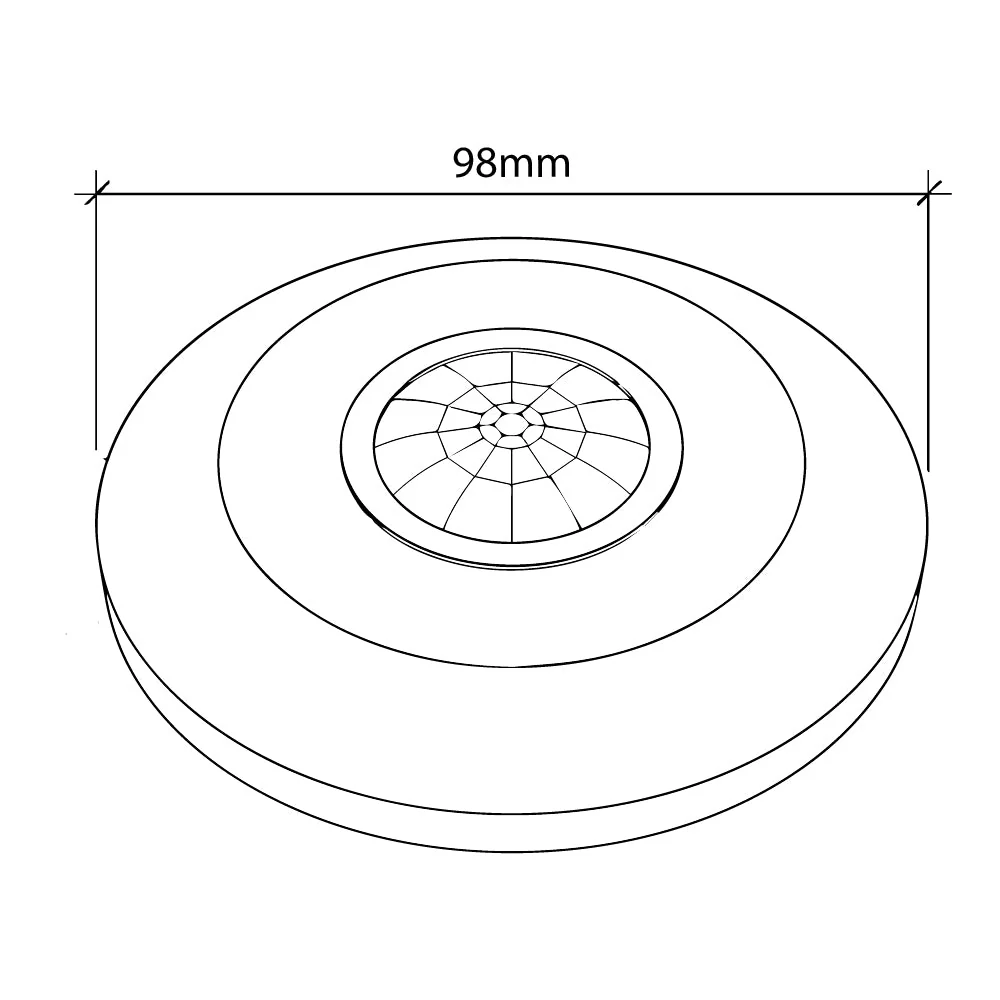 Ultralight Motion Sensor Switch (GD-RT7) - Image 8