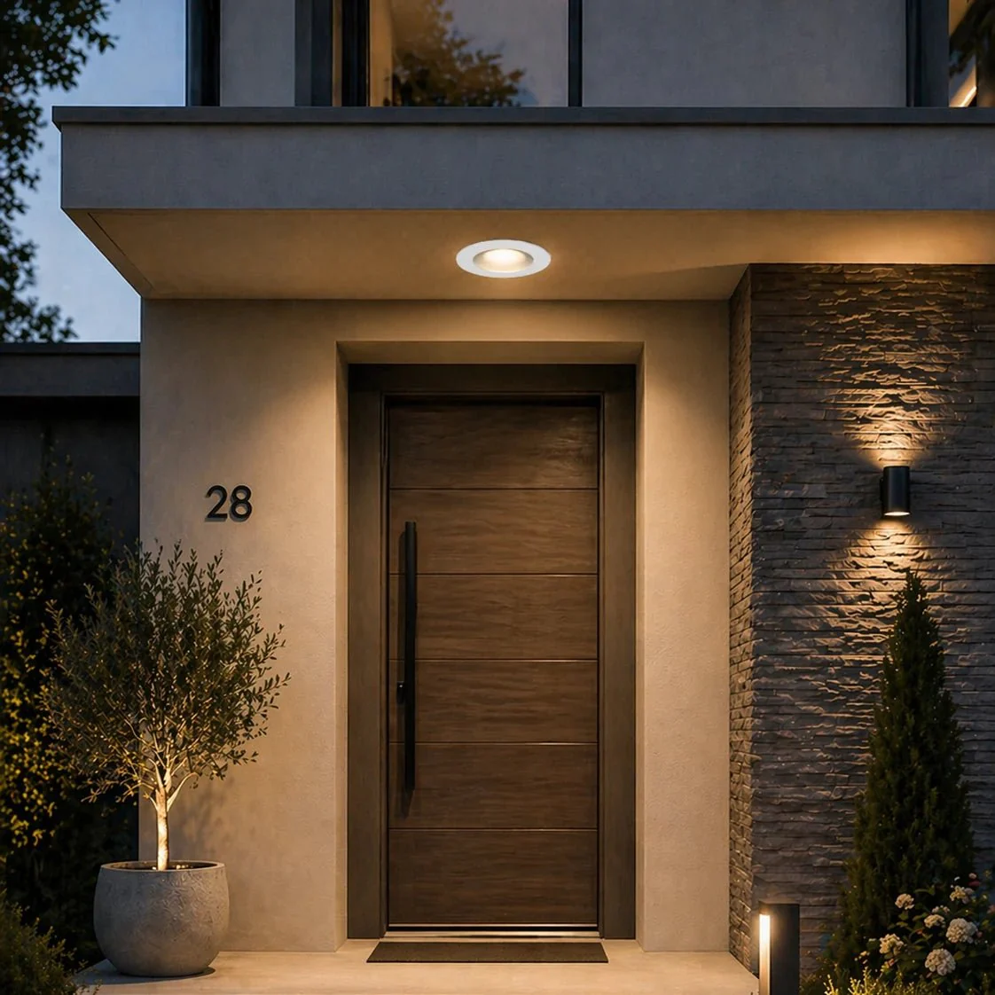 Ultra Light Outdoor Recessed Ceiling Light (TK-A 620) – Weatherproof Lighting with OSRAM Technology - Image 2