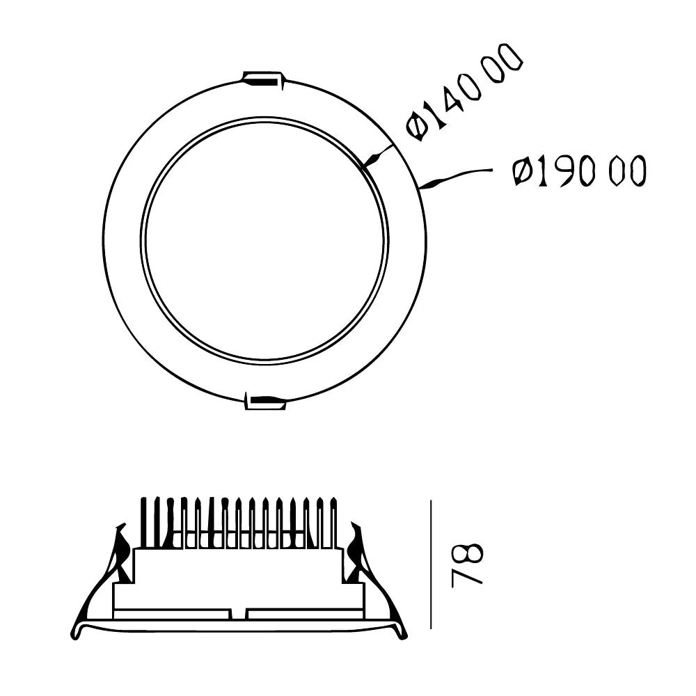 Ultra Light Outdoor Recessed Ceiling Light (TK-A 620) – Weatherproof Lighting with OSRAM Technology - Image 6