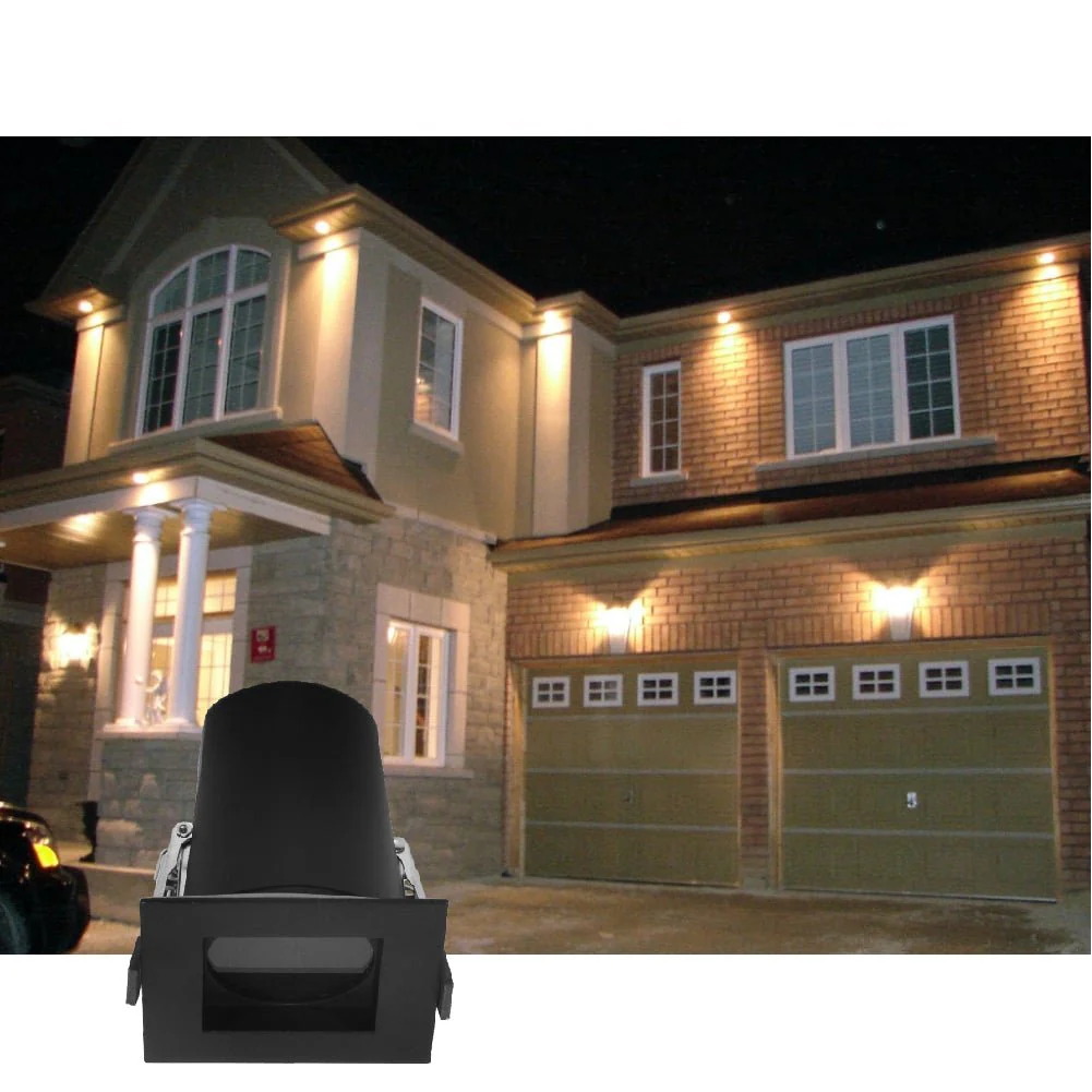 Ultralight Outdoor Spotlight GU10 - Waterproof & Stylish Exterior Lighting (BA311-SQ) - Image 6