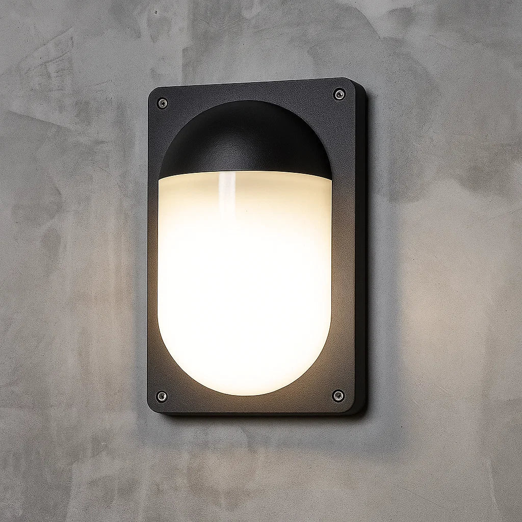 Outdoor Wall Light 10W (1858-3K) Aluminum Body – IP54 Weatherproof Modern Lighting - Warm Light - Image 2