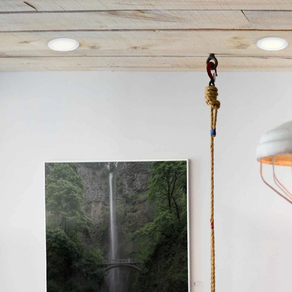 Ultralight Ultra-thin Recessed LED Panel Downlight (QH2066-RD) - Image 2