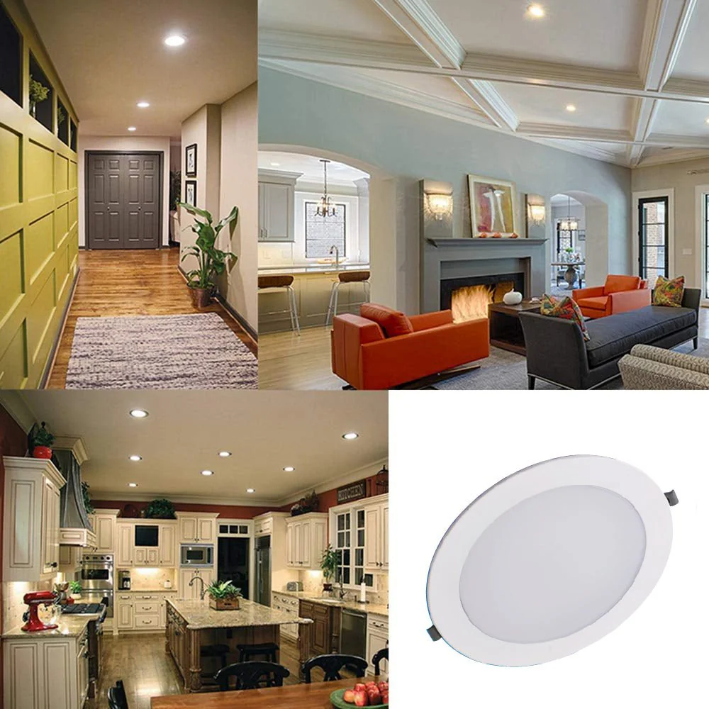 Ultralight Ultra-thin Recessed LED Panel Downlight (QH2066-RD) - Image 3