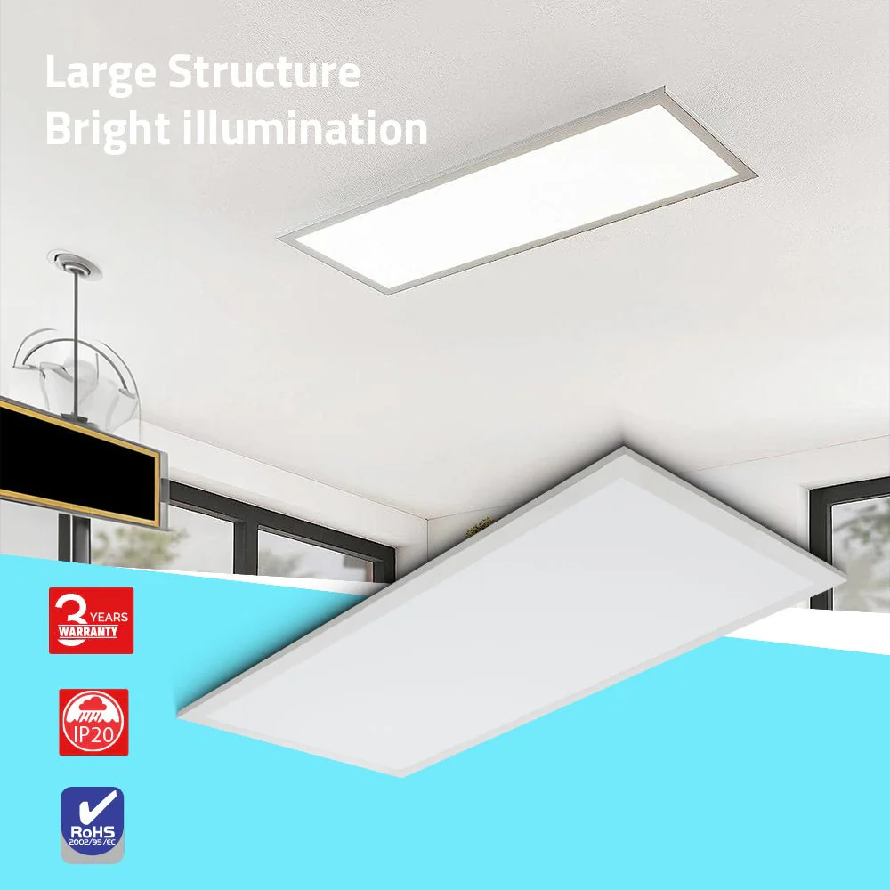 Ultralight 84W Panel Light 120x60 - Large LED Ceiling Panel (WL-PL59584) - Image 2